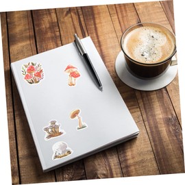 COHEALI 120 Piezas Pegatinas De Hongos Pegatinas De Dibujos Animados Calcomanía De Nevera Pegatinas De Plantas Pegatinas De Moda Pegatinas Decorativas Pegatina De Computadora Pegatinas