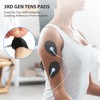 TENS Unit Electrode Pads NURSAL 20 Pack 3.5mm Snap EMS