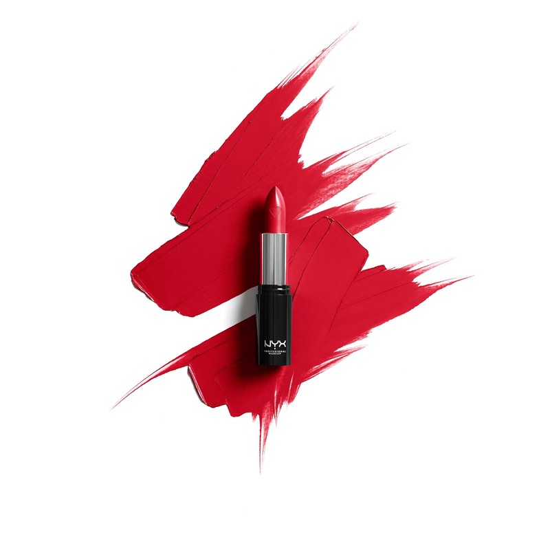 NYX Professional Makeup Shout Loud Satin Lipstick, Ultra-Saturated Colour, Vegan