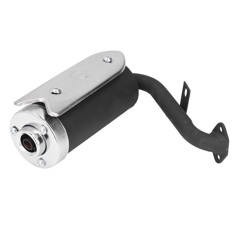 Scooter Exhaust Pipe Metal Alloy Replacement for 43cc 49cc Quad
