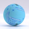 Gilbert APT Training Netball, All Blue, Size 4