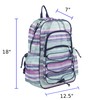 Eastsport XL Semi-Transparent Mesh Backpack with Comfort Padded Straps and