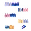 Colorful Press on Nails Almond Medium - Polka Dot Fake