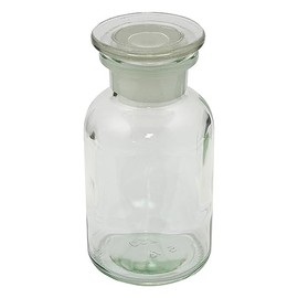 Azuwan 3-9175-03 Wide Mouth Reagent Bottle, White, 8.5 fl oz (250 ml)