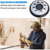 2 Pack 5 Inch 8 Hole Replacement Sander Pad for