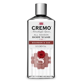 Cremo All Season Body Wash, Bourbon & Oak, 16 Ounce (Pack of 3)