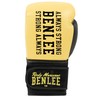 Benlee Hardwood Leather Boxing Gloves, 12 oz, Yellow/Black