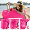 FainFun Inflatable Beach Sofa, 200 x 70 cm Sofa, Inflatable