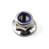 M6 Nylon Lock Nut 304 Stainless Steel Flange Nut Inserts