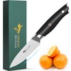 MAD SHARK 3.5 inch Paring Knife, Small Kitchen Knives Ergonomic