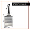 DREIBERG® Stainless Steel Grill Spatula for Smash Burger and for