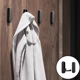 3-stage foldable alloy hook storage wall-mounted space utilization organized storage 1P 2ea