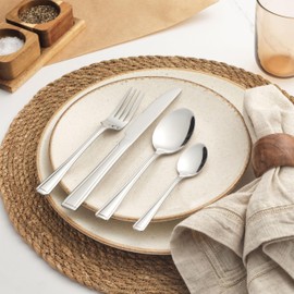 Salter BW02844 Elegance Buxton 16 Piece Cutlery Set, Stainless Steel, 15 Year Guarantee