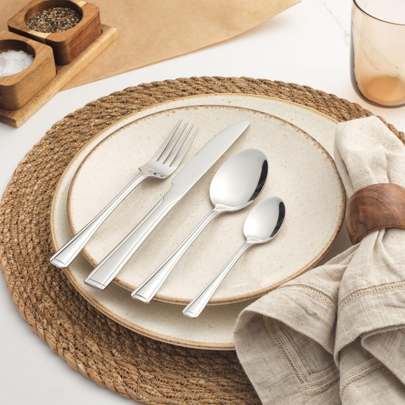 Salter BW02844 Elegance Buxton 16 Piece Cutlery Set, Stainless Steel,