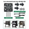 Replacement Fan and Lid/Door Switch Kit Fit for Masterbuilt Gravity