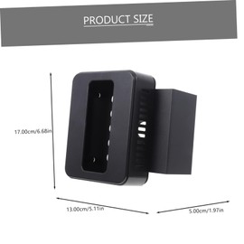 WOONEKY 1set Nail Video Doorbell Mounting Bracket for Apartment Compact Easy Installation Breathable Design for Heat Dissipation Fit for Doorbell Use