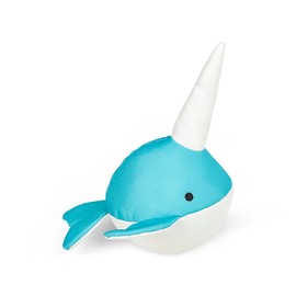 Petface Planet Ocean Cycle Niya Narwhal Plush Dog Toy (Pack of 1)