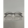 Primary M104 Matte Black Metal Unisex Eyeglasses 52mm