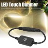 2pcs Mini LED Strip Touch Dimmer 1ft Cord Single Colour