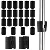Moicstiy 50 Pack 1 Inch Wire Shelving Shelf Lock Clips,