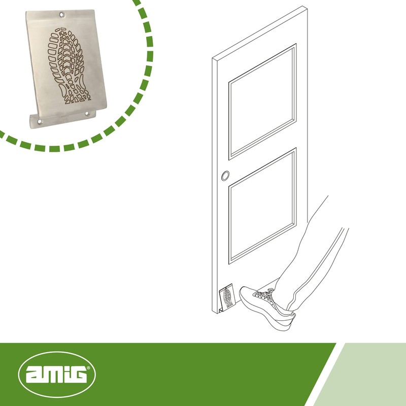 Amig - Foot Pedal Mod.1 to Push Open Heavy Doors