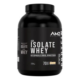 AMZ Isolate Whey Protein – 5 lbs | 70 Servings | Hydrolyzed & Isolated Whey | Zero Carbs | Vanilla Flavor