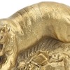 Brass Tiger Statue Ferocious Tiger Durable Brass Rustproof Durable Sturdy