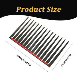 3D Car Eyelashes Vinly Sticker, 4 Pack Big Long Eye for Headlight Decoration Sticker, Car Eyelashes, Car Headlights Stickers, Black Car Eyelashes Car-Styling Decorative Sticker, Black