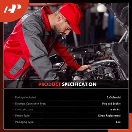 A-Premium Intake & Exhaust - Engine Variable Valve Timing (VVT) Solenoid Compatible with Toyota, Scion & Pontiac - Corolla(09-20), Matrix(09-14), C-HR(18-20), iM(16), xD(08-14), Vibe(09-10) - L4 1.8L