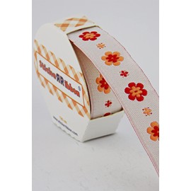 Cinta tejida jacquard – Autoadhesiva, 0.8 x 1.3 yardas, despegar y pegar, decorativa, sin costura, para manualidades, envoltura de regalos, proyectos de bricolaje (V22)