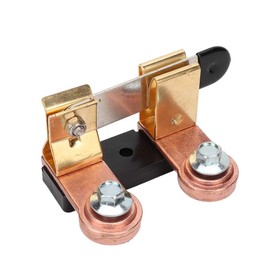 Qiilu Negative Knife Switch Car Battery Cut Off Switch, Car Battery Disconnect Knife Blade Terminal Battery Cut Off Switch for Modification