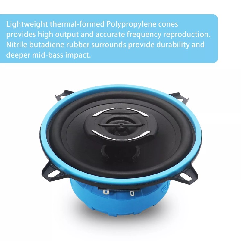 Recoil RCX525 Echo Series 5.25-Inch Car Audio Coaxial Speaker System