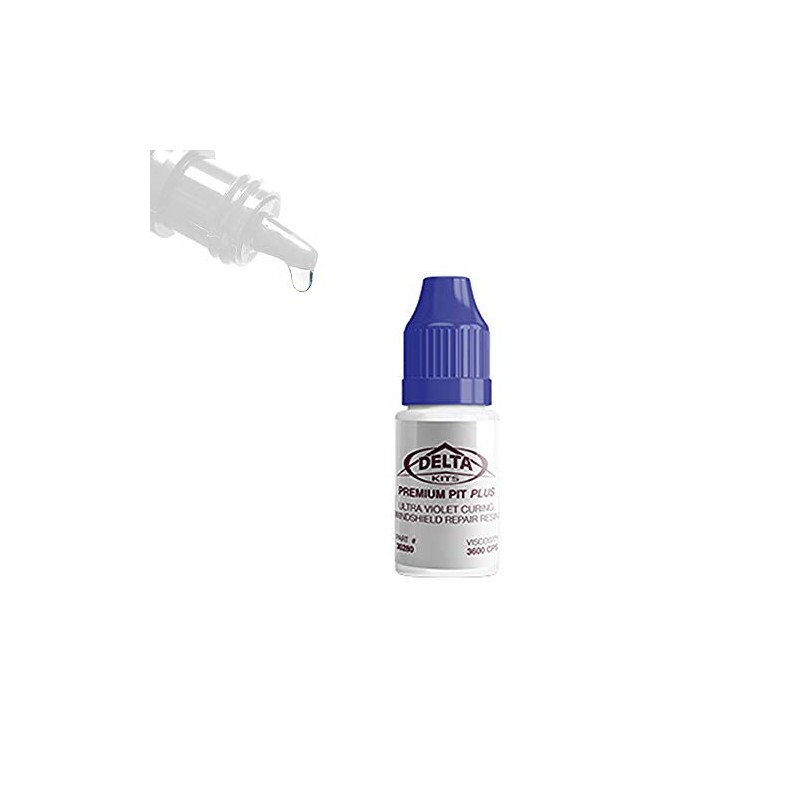 Delta Kits Premium Pit Plus Windshield Repair Pit Resin -