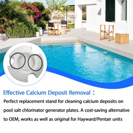 EXQUIPLEM GLX-CELLSTAND/520670 Pool Salt Cell Acid Cleaning Stand - Replacement for Hayward Turbo Cells, Compatible with Pentair Intellichlor Salt Chlorinator Cells | IntelliChlor Acid Washing Kit Fit