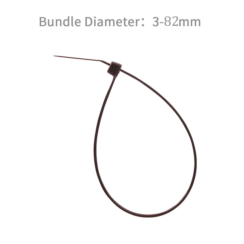 XINGO 1000 PCS Brown Zip Ties 12 Inch, 60 LBS