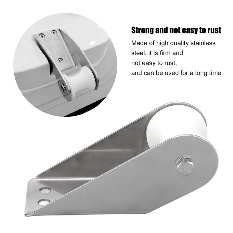 Anchor Roller Stainless Steel Easy Use Strong Applicability Ship Accessories