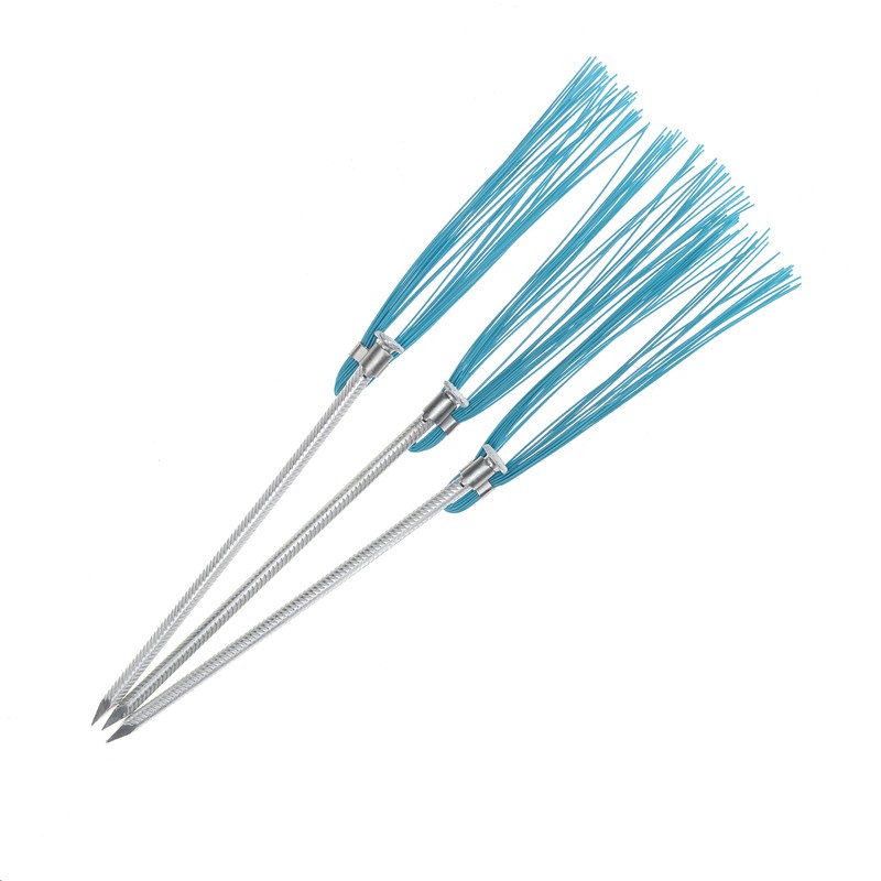 Trail Chasers Ground Markers Blue 6" Marking Whiskers with Lightweight,