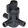 Elkhart 28910 3-Way by-Pass Crimp Valve , Black