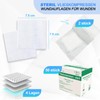 HansaGT Medical HansaGT Medical Vlieskompressen 7.5x7.5cm 50 St??ck, Wundkompressen STERIL