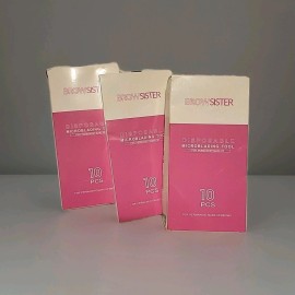 BROWSISTER Disposable Microblading Tools. 3 Boxes of 10. 30ct Sealed Exp.27