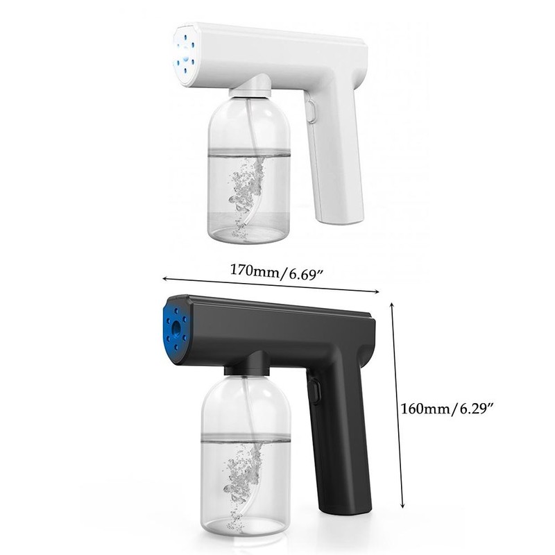 Portable Nano Sprayer Rechargeable Blue Light Handheld Sprayer Electric Large