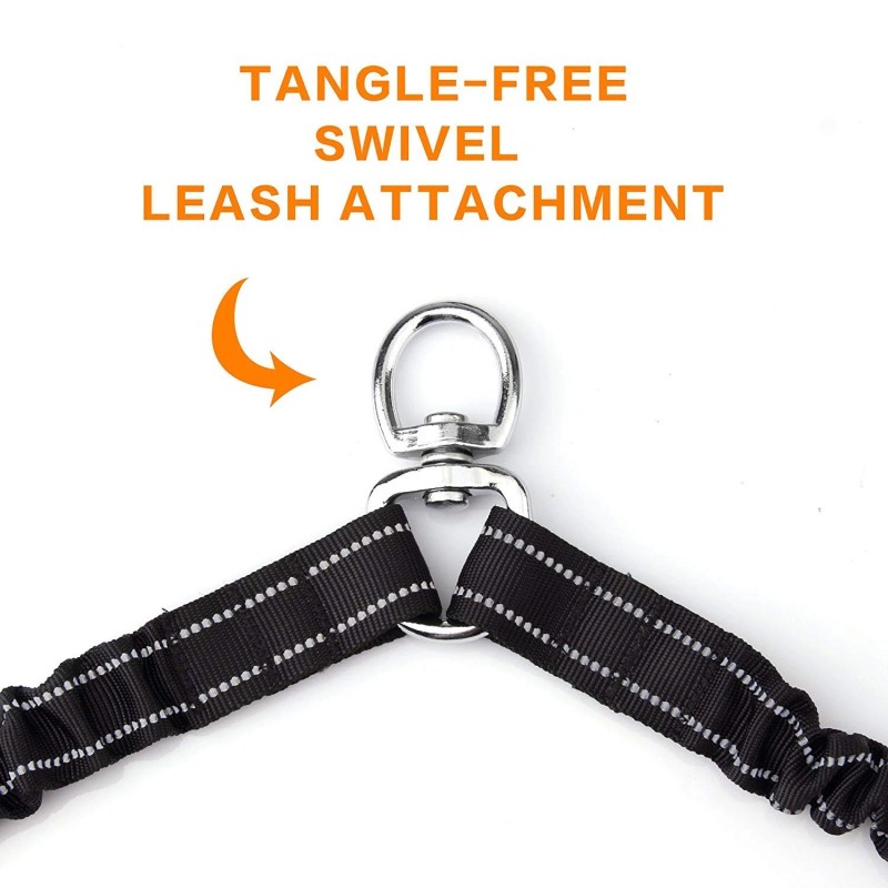 Vanvene Double Dog Leash for Two Dogs - No Tangle,