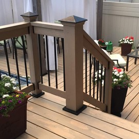 Titan Wood Post Anchor 6 in. x 6 in.