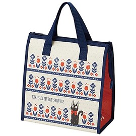 Skater FBC1-A Non-Woven Insulated Lunch Bag, 10.4 x 10.6 inches (26.5 x 27 cm), Ghibli Kiki's Delivery Service, Modern