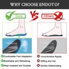 Endoto Arch Support Insoles for Skechers Women & Men Shoes,