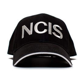 NCIS Hat Naval Criminal Investigative Service Movie Cap One Size Black, Large-X-Large