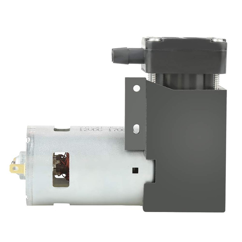 FTVOGUE Oilless Vacuum Pump DC12V 42W Mini Brush Piston Pressure