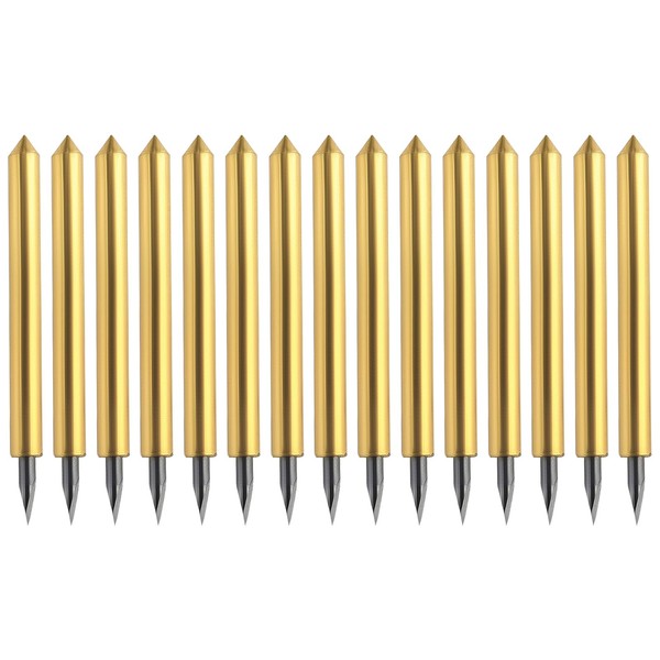 Create idea 15Pcs Vinyl Cutting Blades 45 Degrees Fine Point