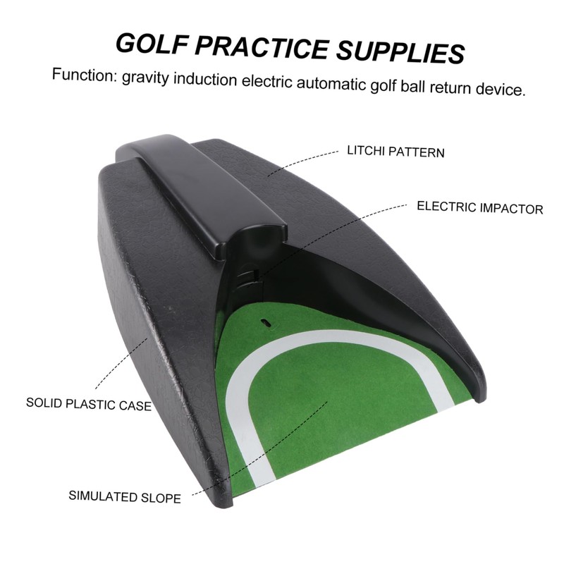 SUPVOX Golf Ball Returner Machine Gravity-Sensing Easy to Use for