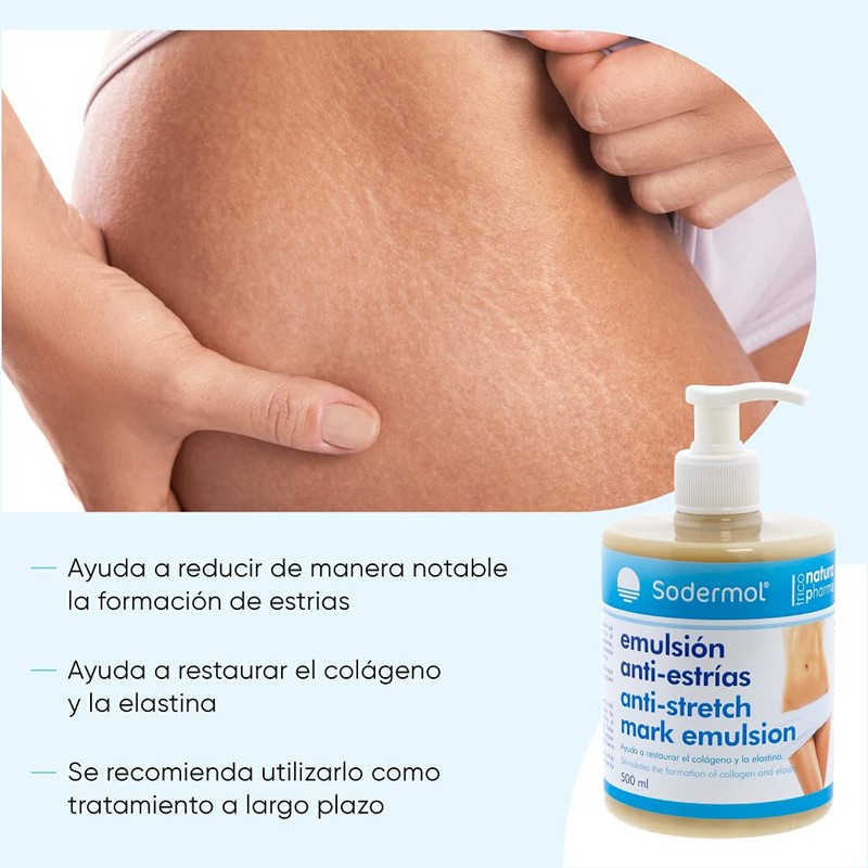 Stretch Mark Cream, 500 ml | Anti-Stretch Marks Body Cream,